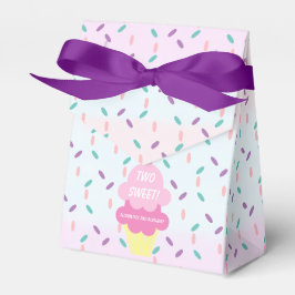 Caja Para Regalos Crema de hielo 2º cumpleaños