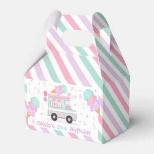 Caja Para Regalos Crema de hielo Dos Dulces Regalo Fiesta de Cumplea