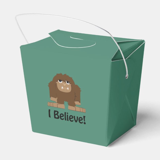 Caja Para Regalos ¡Creo! Pie grande (Reverso)