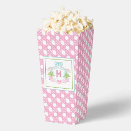 Caja Para Regalos Crest Monograma Preppy de Palm Beach