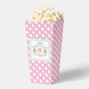 Caja Para Regalos Crest Monograma Preppy de Palm Beach