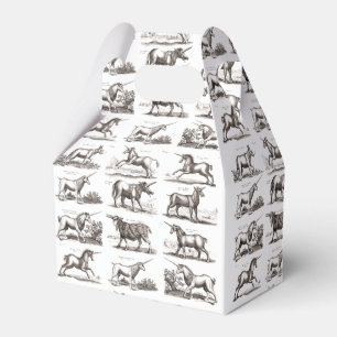 Caja Para Regalos Criatura Mítica Clásica Unicorniana