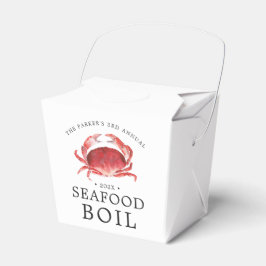 Caja Para Regalos Crimson Crab | Acto de hervir cangrejo