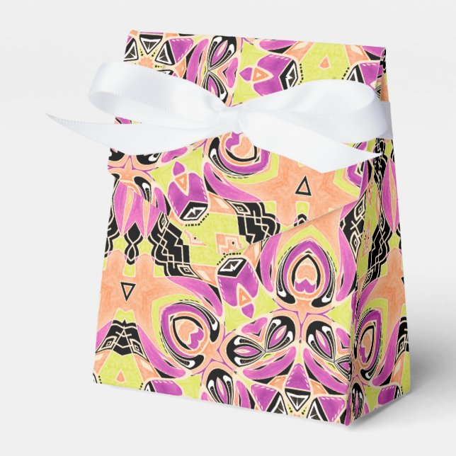 Caja Para Regalos Crimson , mandala multicolor (Front Side)