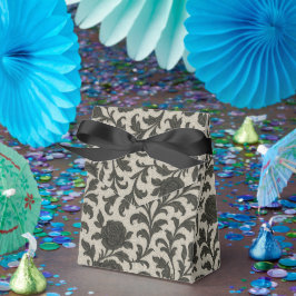 Caja Para Regalos Crimson Nocturne Bloom Victorian