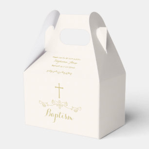 Caja Para Regalos Cruz y laureles del oro