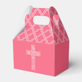 Caja Para Regalos Cruzar | Watermelon Pink Communition Party Favbox