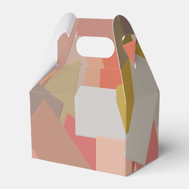 Caja Para Regalos Cuadro de favor Bloques de coral (Front Side)