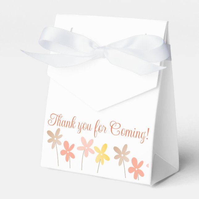 Caja Para Regalos Cuadro de favor de la parte (Front Side)