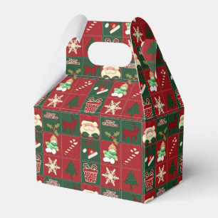 Caja Para Regalos CUADRO DE FAVOR DE PARTE-Bloques de navidades, caj