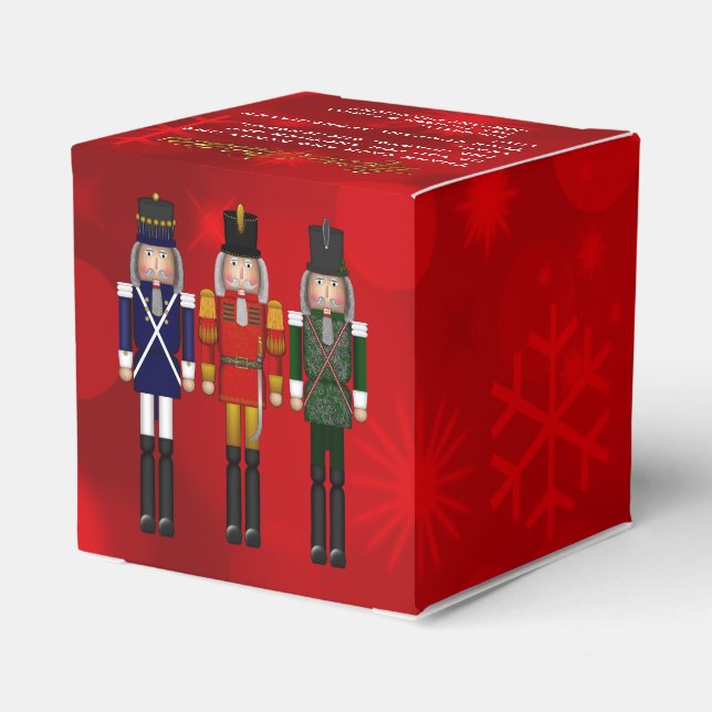 Caja Para Regalos CUADRO DE FAVOR DE tripartito de petaca, estilo de (Reverso Costado)