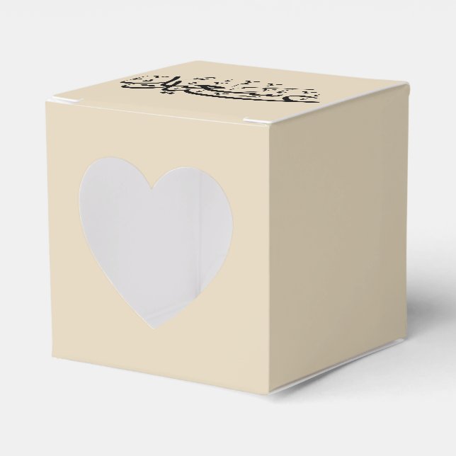 Caja Para Regalos Cuadro de favor Feliz Eid (Anverso)