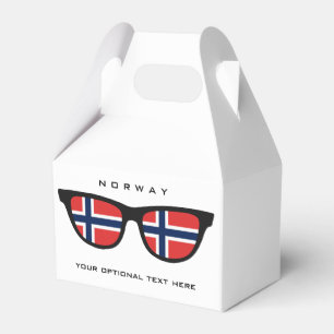 Caja Para Regalos Cuadro de personalizado de matices noruegos