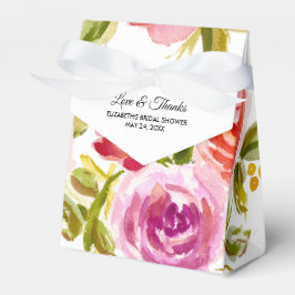 Caja Para Regalos Cuadros de favoritas de ducha de color floral