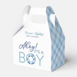 Caja Para Regalos Cuadros de papel de Baby Shower con color de agua