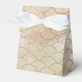 Caja Para Regalos Cuadros de sirena de Relieve metalizado acuático