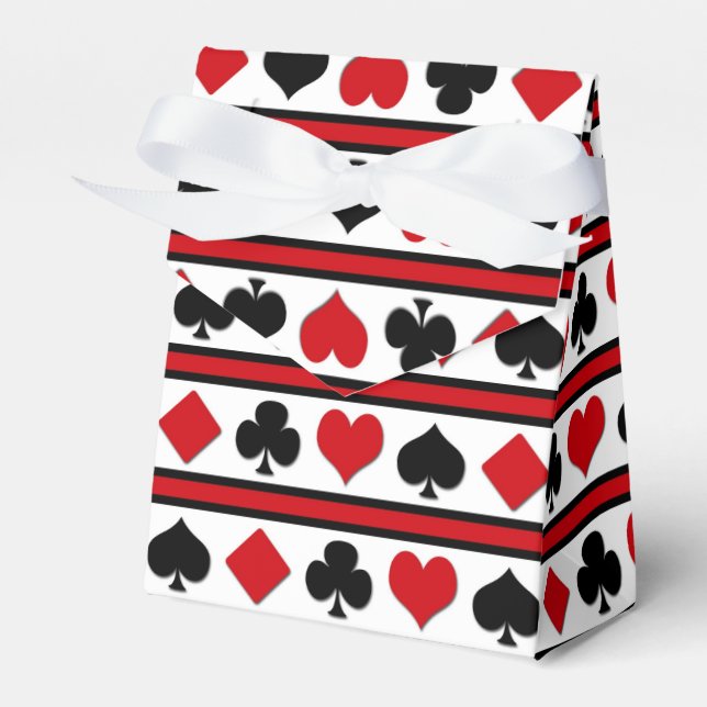 Caja Para Regalos Cuatro trajes de cartas (Front Side)