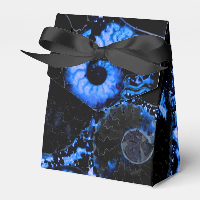 Caja Para Regalos Cubierta de Nautilus - diseño azul (Front Side)