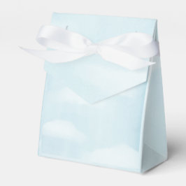Caja Para Regalos Cubierta de regalo de nubes azules de color azul