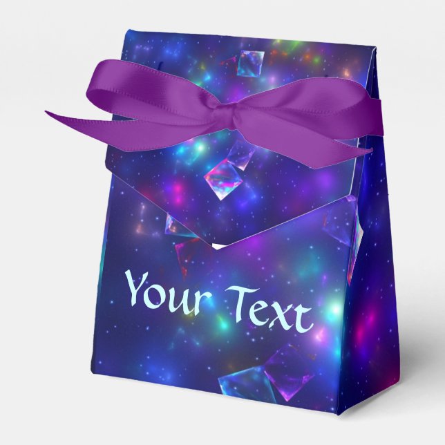 Caja Para Regalos Cubos cósmicos (Front Side)