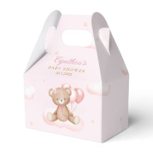 Cuidada color de agua rosa Teddy Bear Chica Baby S