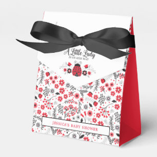 Caja Para Regalos Cuidada Pequeña Dama Ladybug Baby Shower