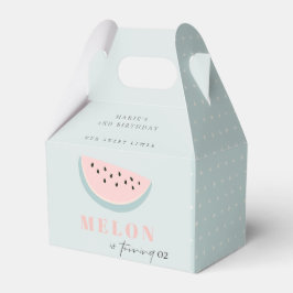 Caja Para Regalos Cuidar nuestro pequeño Melon Pastel Azul cualquier