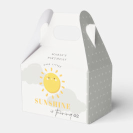 Caja Para Regalos Cuidar nuestro pequeño sol amarillo cualquier edad