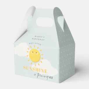 Caja Para Regalos Cuidar nuestro pequeño sol azul cualquier cumpleañ
