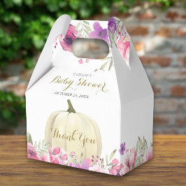 Caja Para Regalos Cumpkin Floral Gracias Baby Shower