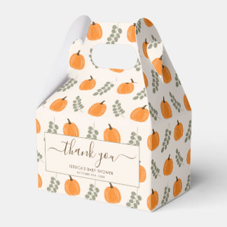Caja Para Regalos Cumpla de calabaza Eucalyptus Cae Baby Shower Grac
