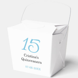 Caja Para Regalos cumpleaños 15 quinceañera letra n azul negro negri