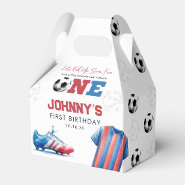 Caja Para Regalos Cumpleaños 1er Fútbol Deportes