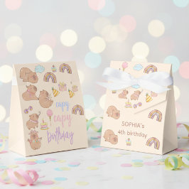 Caja Para Regalos Cumpleaños capy capy
