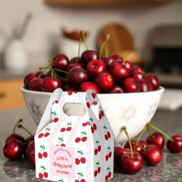 Caja Para Regalos Cumpleaños Cherry Sweet