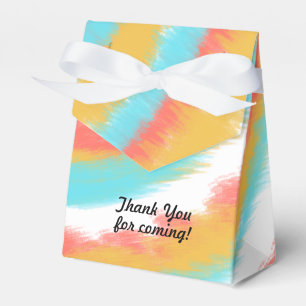 Caja Para Regalos Cumpleaños de Adolescente con Tie Dye Verano Remol