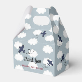 Caja Para Regalos Cumpleaños de Baby Shower Blue Sky Boy