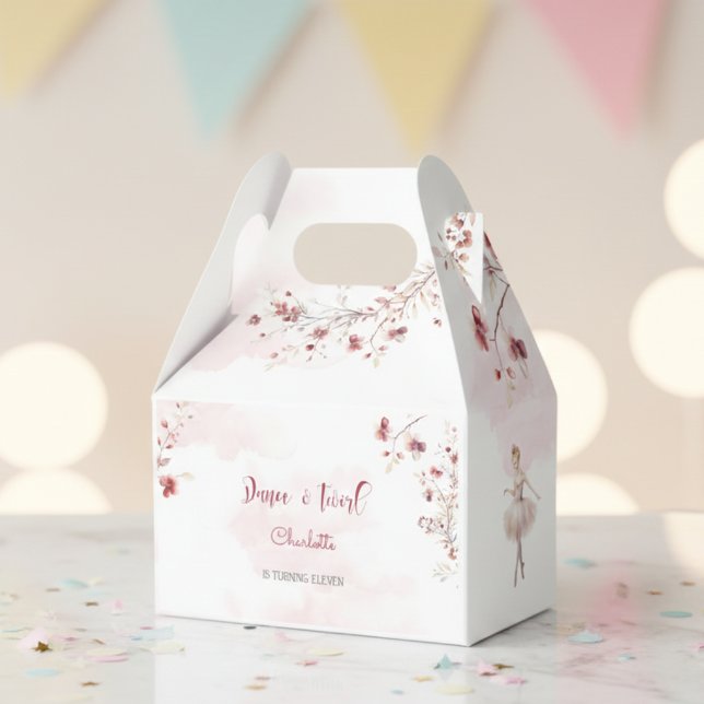 Caja Para Regalos Cumpleaños de bailarinas y bailarinas giratorias (Subido por el creador)