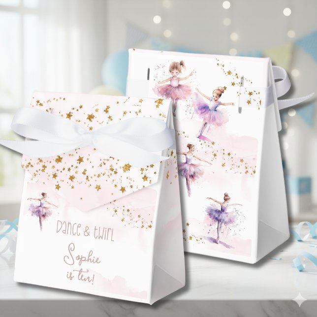 Caja Para Regalos Cumpleaños de bailarinas y bailarinas giratorias (Subido por el creador)