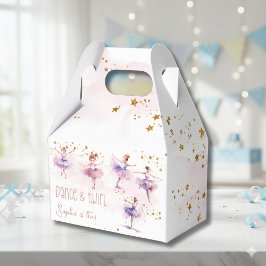 Caja Para Regalos Cumpleaños de bailarinas y bailarinas giratorias