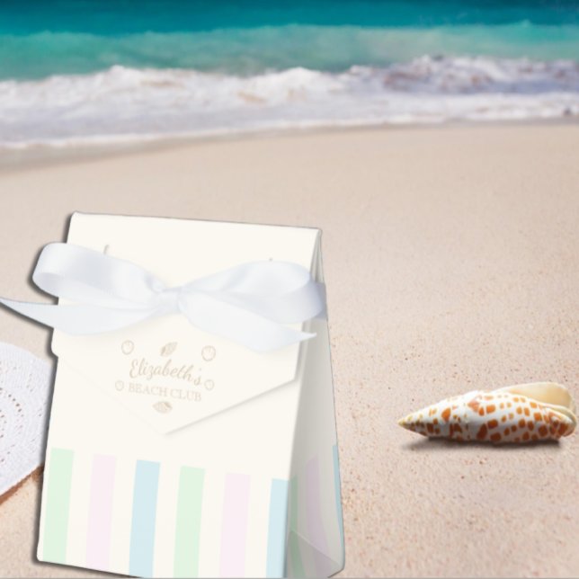 Caja Para Regalos Cumpleaños de Beach Club (Subido por el creador)