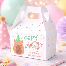 Caja Para Regalos Cumpleaños de carpincho