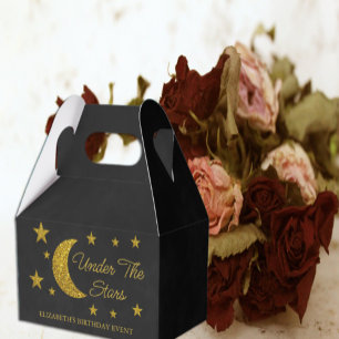 Caja Para Regalos Cumpleaños De Debajo De Las Estrellas