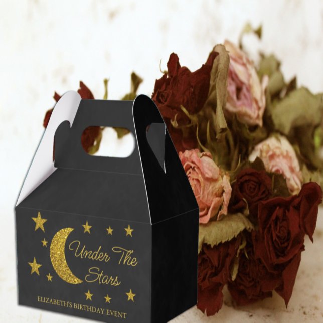 Caja Para Regalos Cumpleaños De Debajo De Las Estrellas (Subido por el creador)