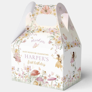 Caja Para Regalos Cumpleaños de Fairy Garden