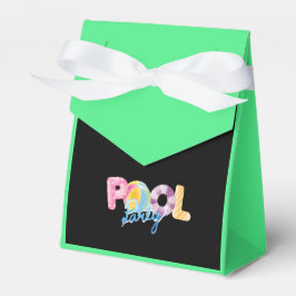 Caja Para Regalos cumpleaños de fiesta de piscina