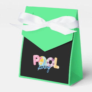 Caja Para Regalos cumpleaños de fiesta de piscina