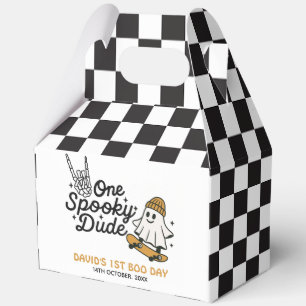 Caja Para Regalos Cumpleaños de Halloween de un tipo fantasmal