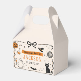 Caja Para Regalos Cumpleaños de Halloween Fantasma