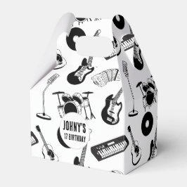 Caja Para Regalos Cumpleaños de instrumentos de música